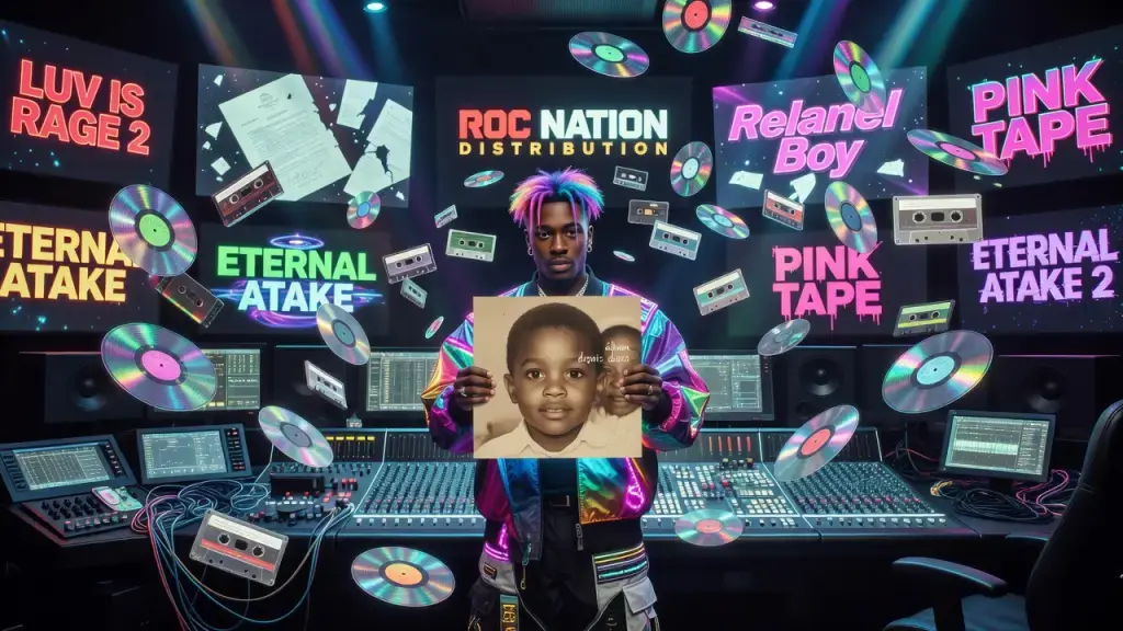 Novo álbum de Lil Uzi Vert já tem cem faixas em disputa